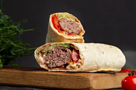 Люля баранины в лаваше