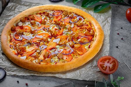 Пицца Куриная история