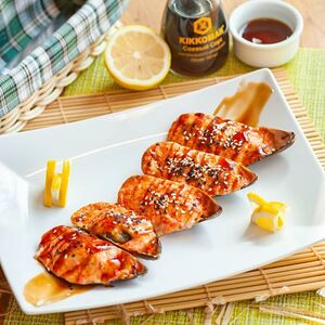 Мидии запечённые под сырным соусом