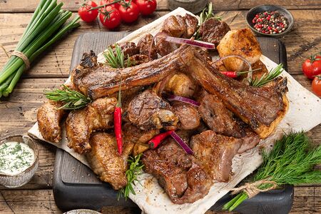 Ассорти шашлыков от шефа