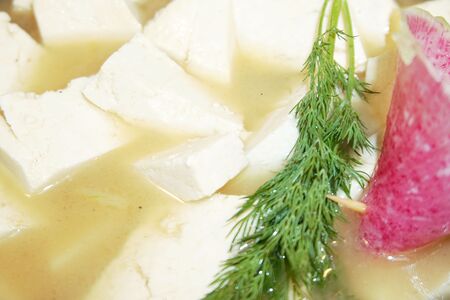 Тушеный тофу по-домашнему