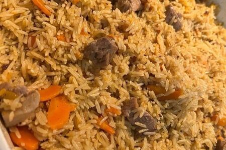 Плов из говядины