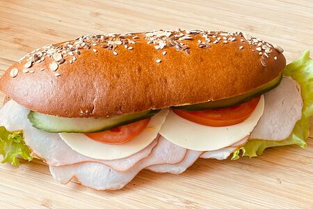 Круассан с ветчиной и сыром