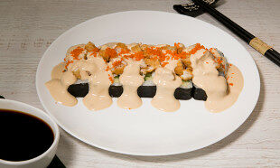 Сливочный ролл с окунем 10 шт