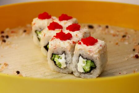 Запеченный ролл Аляска