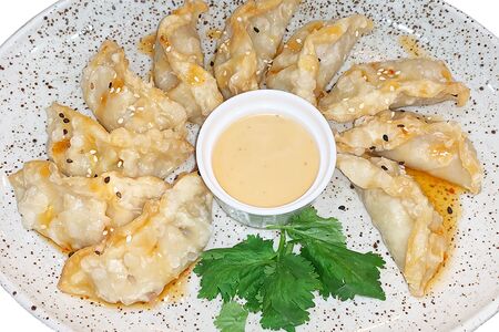 Гёдза с креветками