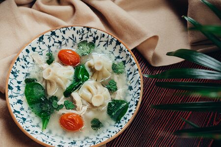 Генацвале с мини-хинкали