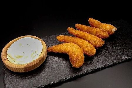 Креветки в кляре