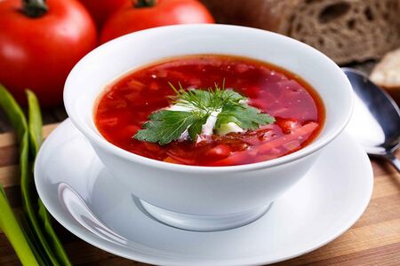 Борщ с говядиной