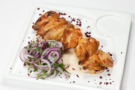 Шашлык из куриных крылышек