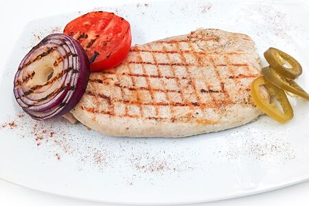 Стейк из филе индейки