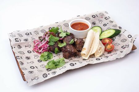 Шашлык из мякоти баранины