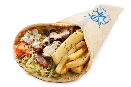 Гирос с фалафелем