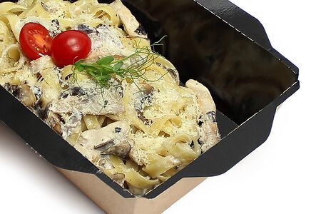 Паста курица & грибы