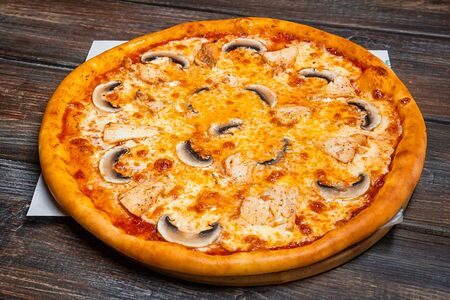 Грибная с курицей