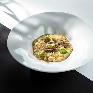 Ризотто с белыми грибами