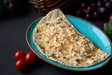 Кутаб с морепродуктами