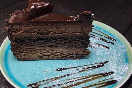 Торт Тройной шоколад