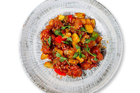 Курица в кисло-сладком соусе