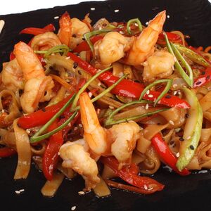 Wok с лапшой удон