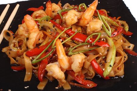 Wok с лапшой удон
