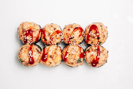 Запеченный ролл Токио