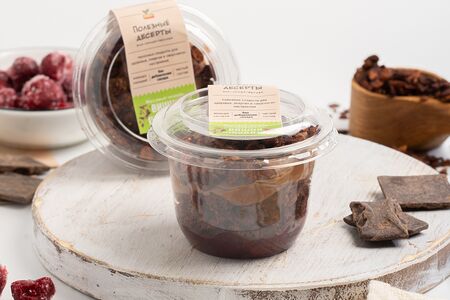 Вишня-шоколад (веган, без глютена)