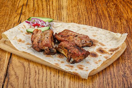 Шашлык из свиных рёбер