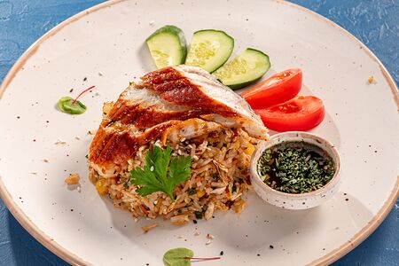 Фрайд райс с угрем