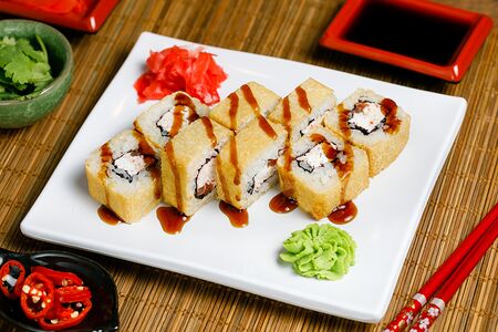 Ролл Темпурный с крабом