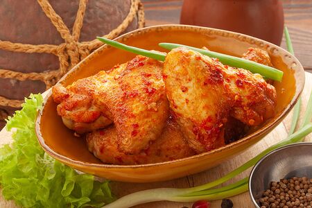 Шашлык из куриных крылышек