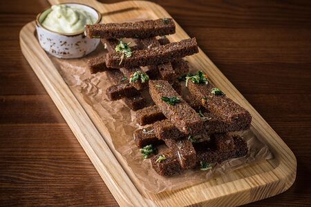 Чесночные гренки