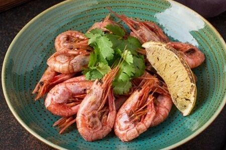 Креветки отварные