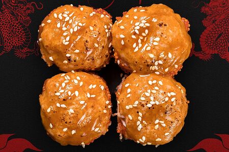 Кани хот запечённый ролл