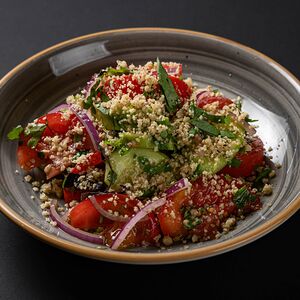 Овощной по-грузински с грецкими орехами