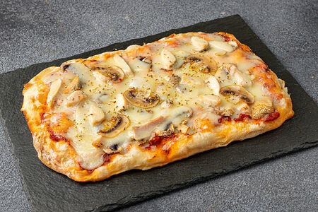Римская пицца Курица с грибами