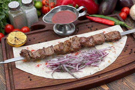 Шашлык из говядины