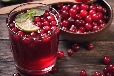 Морс клюквенный