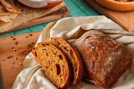 Бездрожжевой хлеб