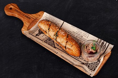 Риет с горячим багетом Завтрак аристократа