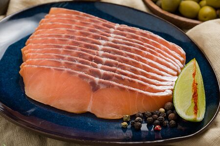 Карпаччо из лосося