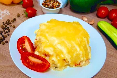 Филе судака с картофелем