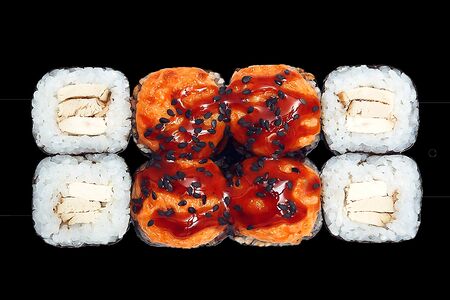 Запеченный с курицей