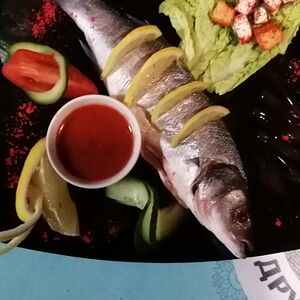 Дорадо на мангале