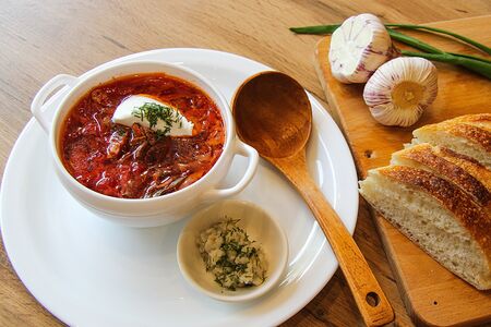 Борщ из говядины