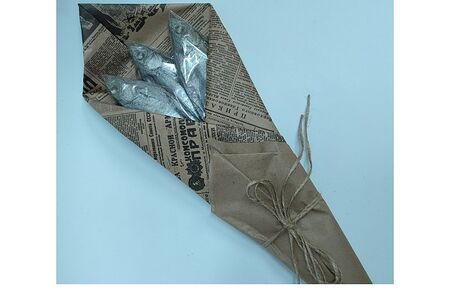 Букет из шоколадной воблы