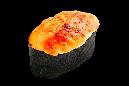 Запеченные суши с крабом