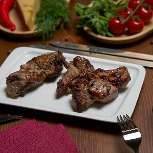 Шашлык из cвинoй шеи