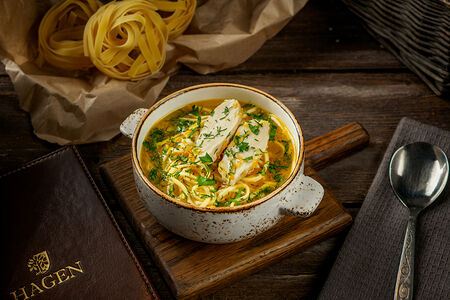 Домашняя куриная лапша