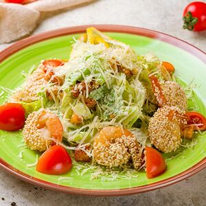 Цезарь с креветками